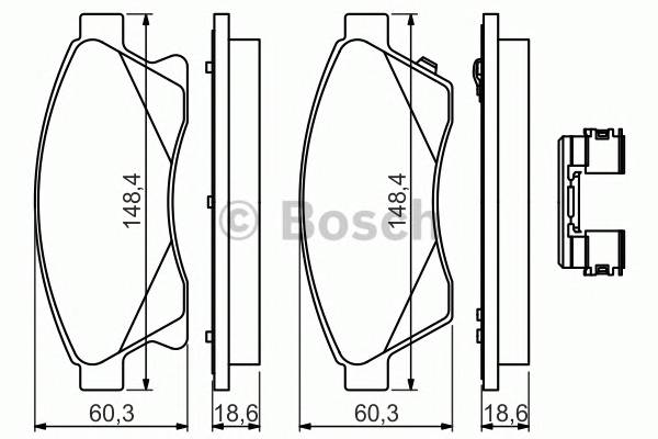 BOSCH 0986494644 запчастина