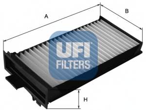 UFI 53.104.00 Фильтр, воздух во