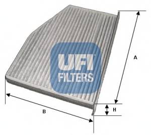 UFI 54.124.00 Фільтр, повітря у