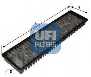 UFI 54.137.00 Фильтр, воздух во