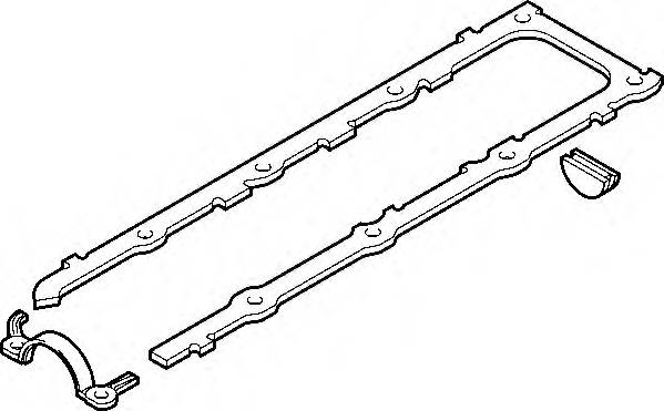ELRING 557.668 Комплект прокладок, крышка