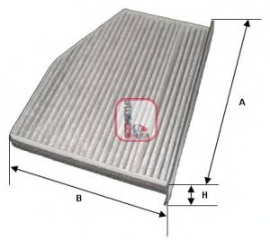 SOFIMA S 4124 CA Фильтр, воздух во