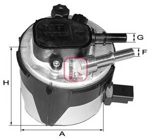 SOFIMA S 5170 GC Топливный фильтр