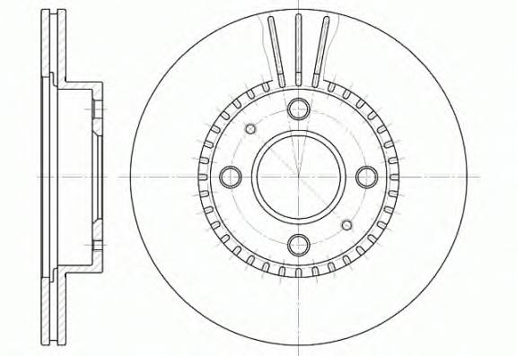 REMSA 6430.10 Тормозной диск