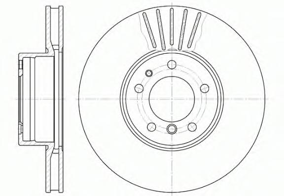 REMSA 6511.10 Гальмівний диск