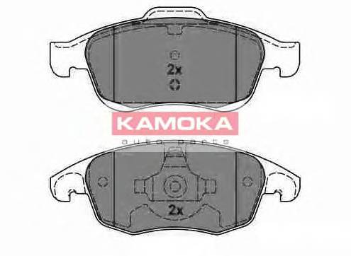 KAMOKA JQ1013942 Комплект гальмівних колодок,