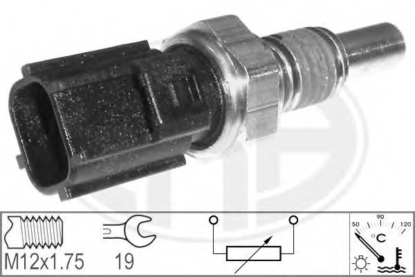 ERA 330584 Датчик, температура охлаждающей