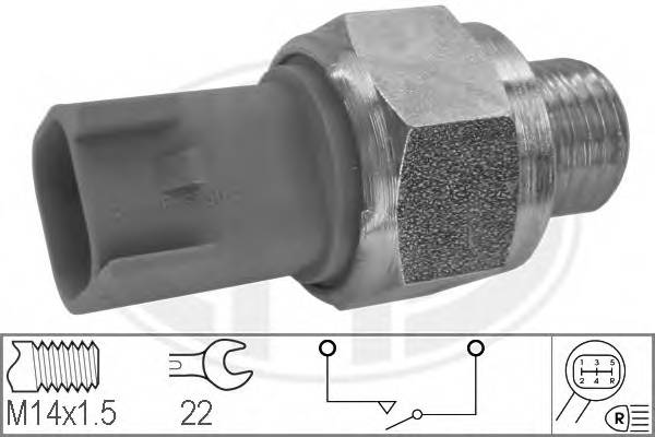 ERA 330603 Выключатель, фара заднего