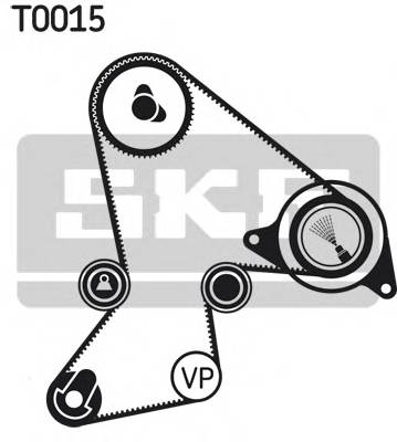 SKF VKMA 06214 Комплект ременя ГРМ