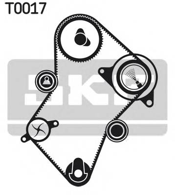 SKF VKMA 03244 Комплект ременя ГРМ