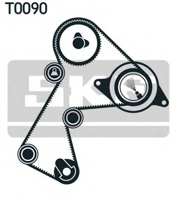 SKF VKMA 06116 Комплект ремня ГРМ