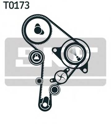 SKF VKMC 01244 Водяной насос +