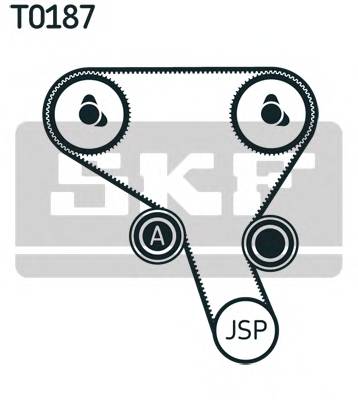 SKF VKMA 06503 Комплект ремня ГРМ