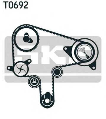 SKF VKMA 94919 Комплект ременя ГРМ