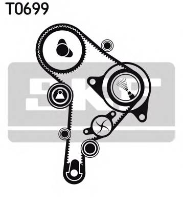 SKF VKMC 01251 Водяний насос +