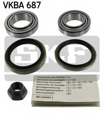 SKF VKBA 687 Комплект підшипника маточини