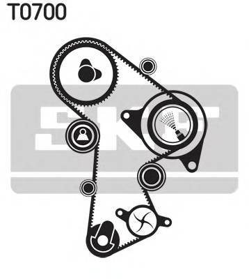 SKF VKMC 01263-1 Водяной насос +