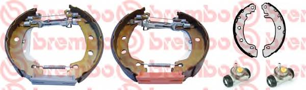 BREMBO K 68 059 Комплект гальмівних колодок