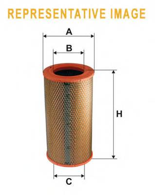 WIX FILTERS WA6462 Повітряний фільтр