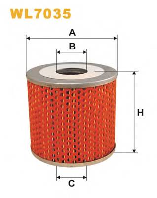 WIX FILTERS WL7035 Масляный фильтр