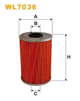 WIX FILTERS WL7036 Масляный фильтр