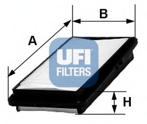 UFI 30.347.00 Воздушный фильтр