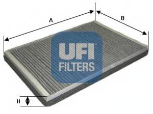 UFI 54.123.00 Фільтр, повітря у