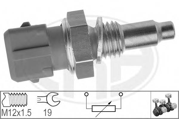 ERA 330120 Датчик, температура охлаждающей