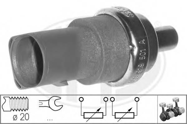 ERA 330496 Датчик, температура охлаждающей