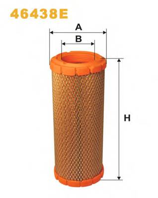 WIX FILTERS 46438E Повітряний фільтр