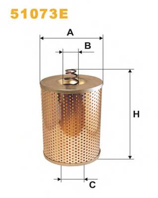 WIX FILTERS 51073E Масляный фильтр