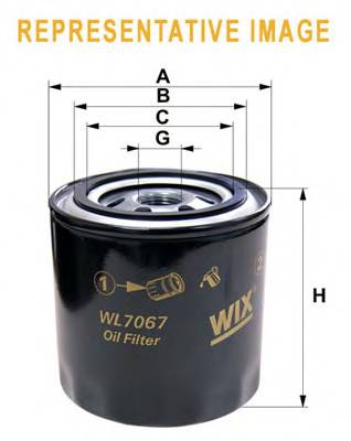 WIX FILTERS WF8121 Паливний фільтр