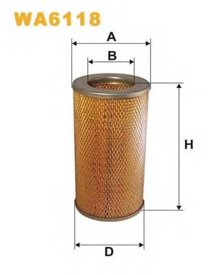 WIX FILTERS WA6118 Воздушный фильтр