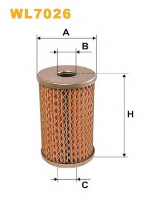 WIX FILTERS WL7026 Гидрофильтр, рулевое управление