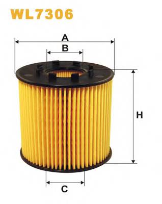 WIX FILTERS WL7306 Масляный фильтр