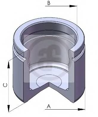 AUTOFREN SEINSA D025209 Поршень, корпус скоби