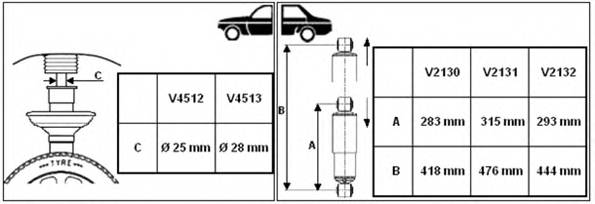 MONROE V4513 Амортизатор