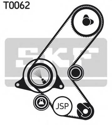 SKF VKMA 05214 Комплект ременя ГРМ