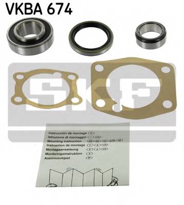 SKF VKBA 674 Комплект подшипника ступицы