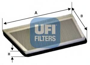 UFI 54.194.00 Фільтр, повітря у