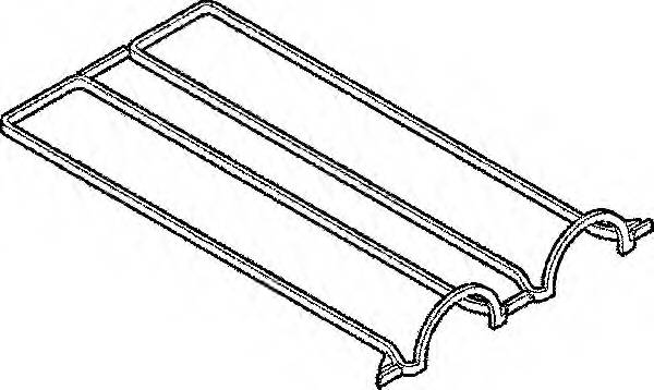 ELRING 389.110 Прокладка, кришка головки