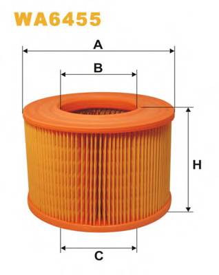 WIX FILTERS WA6455 Воздушный фильтр