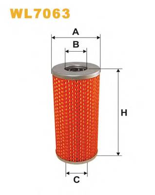 WIX FILTERS WL7063 Масляный фильтр