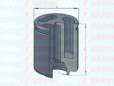 AUTOFREN SEINSA D025234 Поршень, корпус скобы