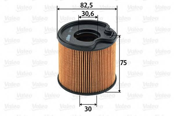 VALEO 587901 Топливный фильтр