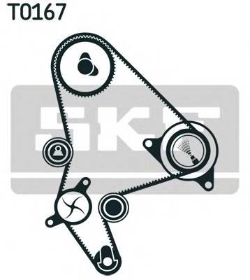 SKF VKMA 03246 Комплект ремня ГРМ