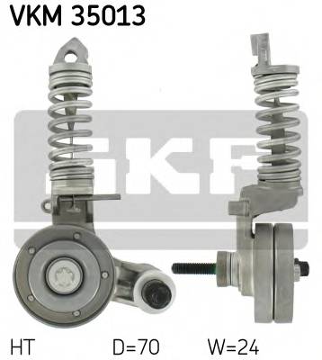 SKF VKM 35013 Натяжний ролик, полікліновий