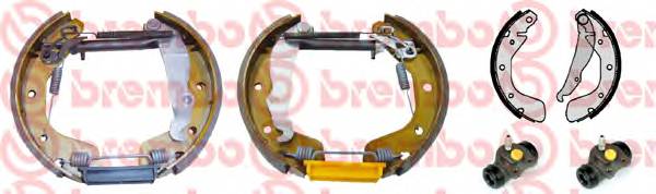 BREMBO K 59 036 Комплект гальмівних колодок