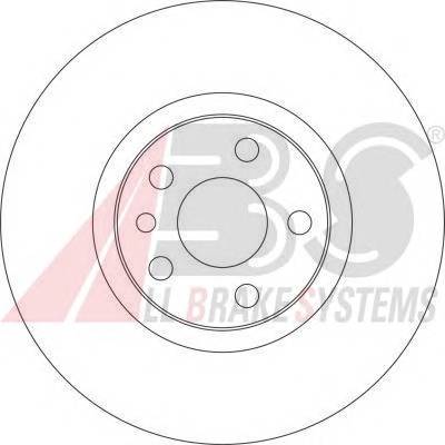 A.B.S. 17406 Тормозной диск