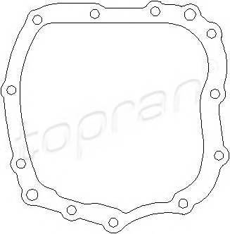 TOPRAN 201 529 Прокладка, ступенчатая коробка